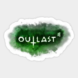 Outlast 2 Title Sticker